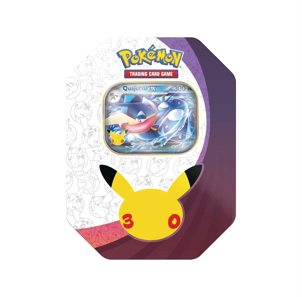 Pokemon 30th Celebration Tin Box DE